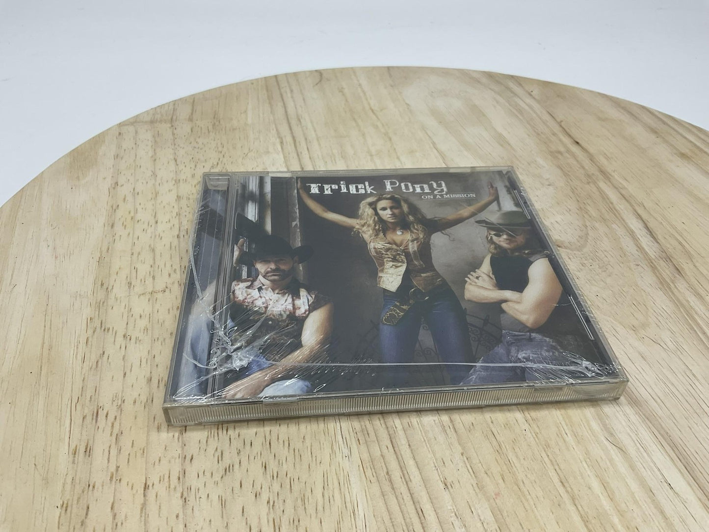 Trick Pony CD On A Mission 2002 Country Album Warner Bros Brown Artwork