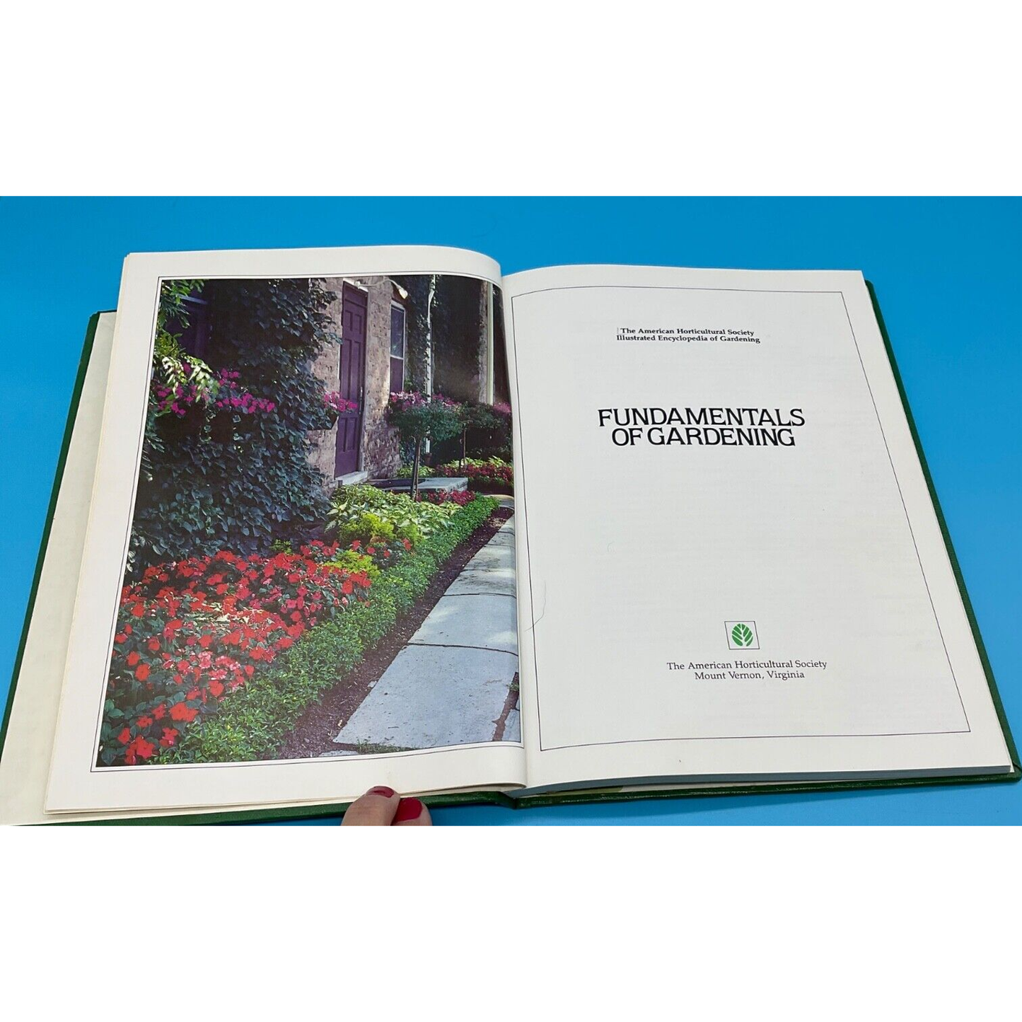 Fundamentals of Gardening American Horticultural Society 1982 Vintage Hardcover