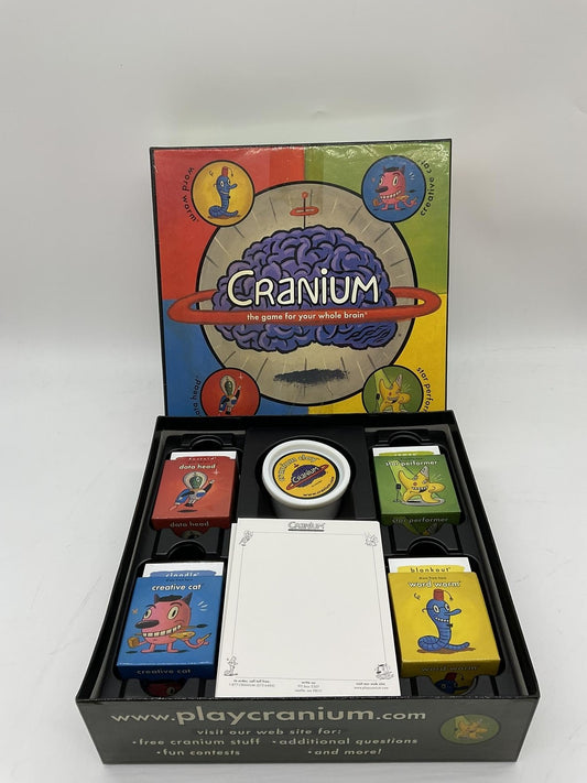 Vintage Cranium Board Game 1998 2002 Family Party Complete 4+ Players Fun NEW