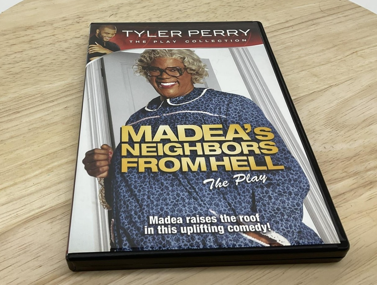 Tyler Perry Madea's Neighbors From Hell The Play DVD 2013 Lionsgate Stage Comedy