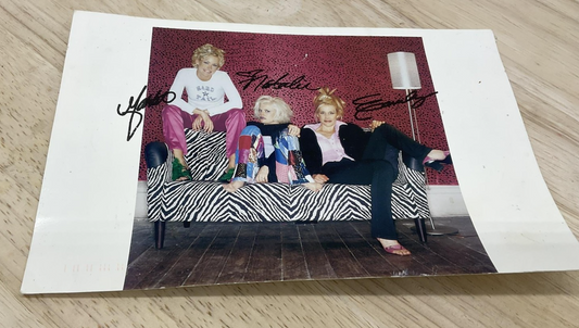 Vintage 1999 Dixie Chicks Facsimile Signed Photo Postcard Country Music Promo