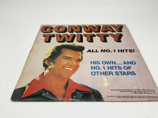 Conway Twitty Vinyl Record His Number 1 Country Hits Suffolk Marketing 1982