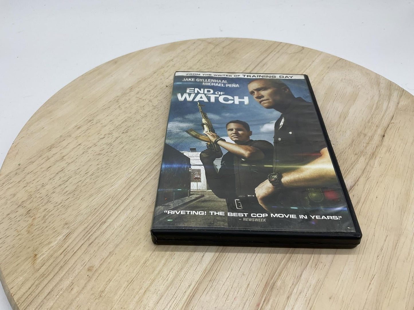 End Of Watch DVD 2012 Jake Gyllenhaal R Crime Drama Widescreen Universal Movie