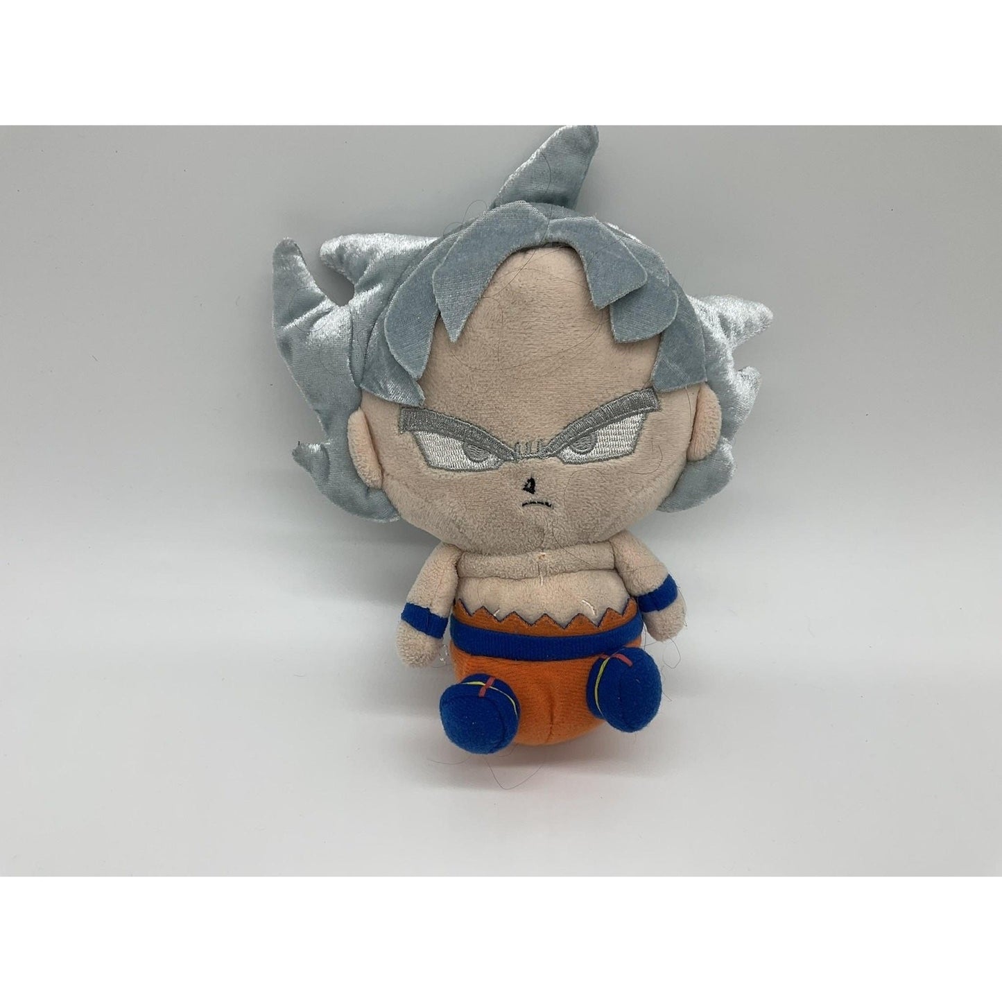 Dragon Ball Super Goku Ultra Instinct Plush Doll Toy Anime Manga Collectible 8"