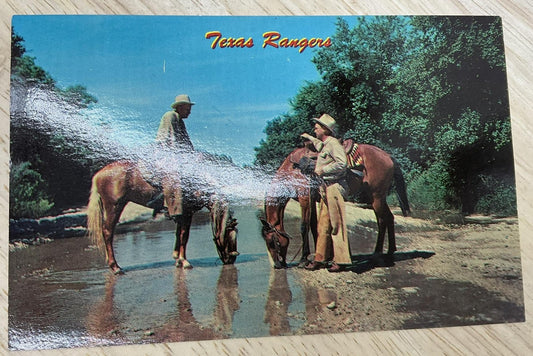 Vintage Texas Rangers Corpus Christi Texas Photochrome Postcard Continental 6x4