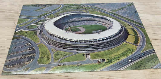 Vintage D. C. Stadium L.B. Prince Co. Color Photochrome Postcard 5.5x3.5 In