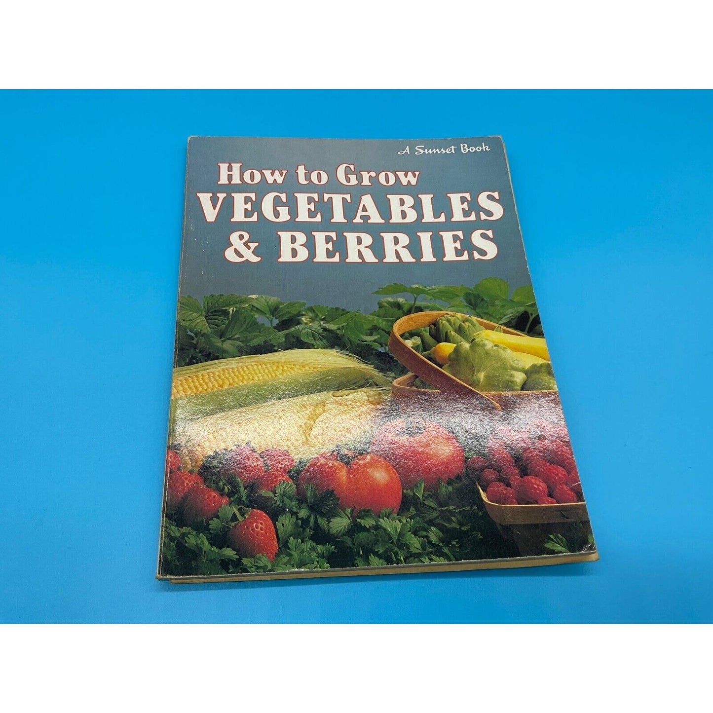How to Grow Vegetables & Berries Sunset Magazine Lane Publishing Vintage Guide