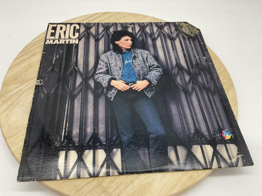 Eric Martin Vinyl Record Self Titled LP Capitol 1985 Pop Rock Album Vintage
