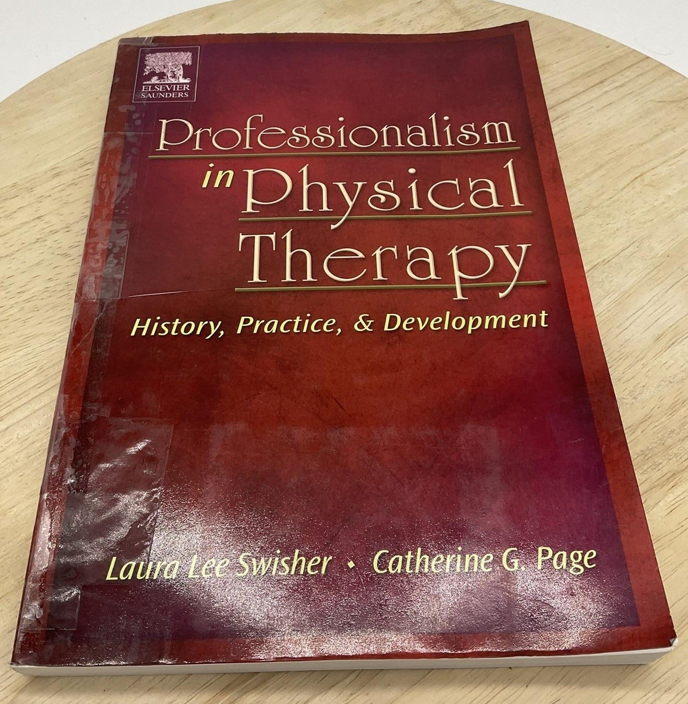 Professionalism In Physical Therapy Swisher Page Elsevier PB Medical 2005 Book