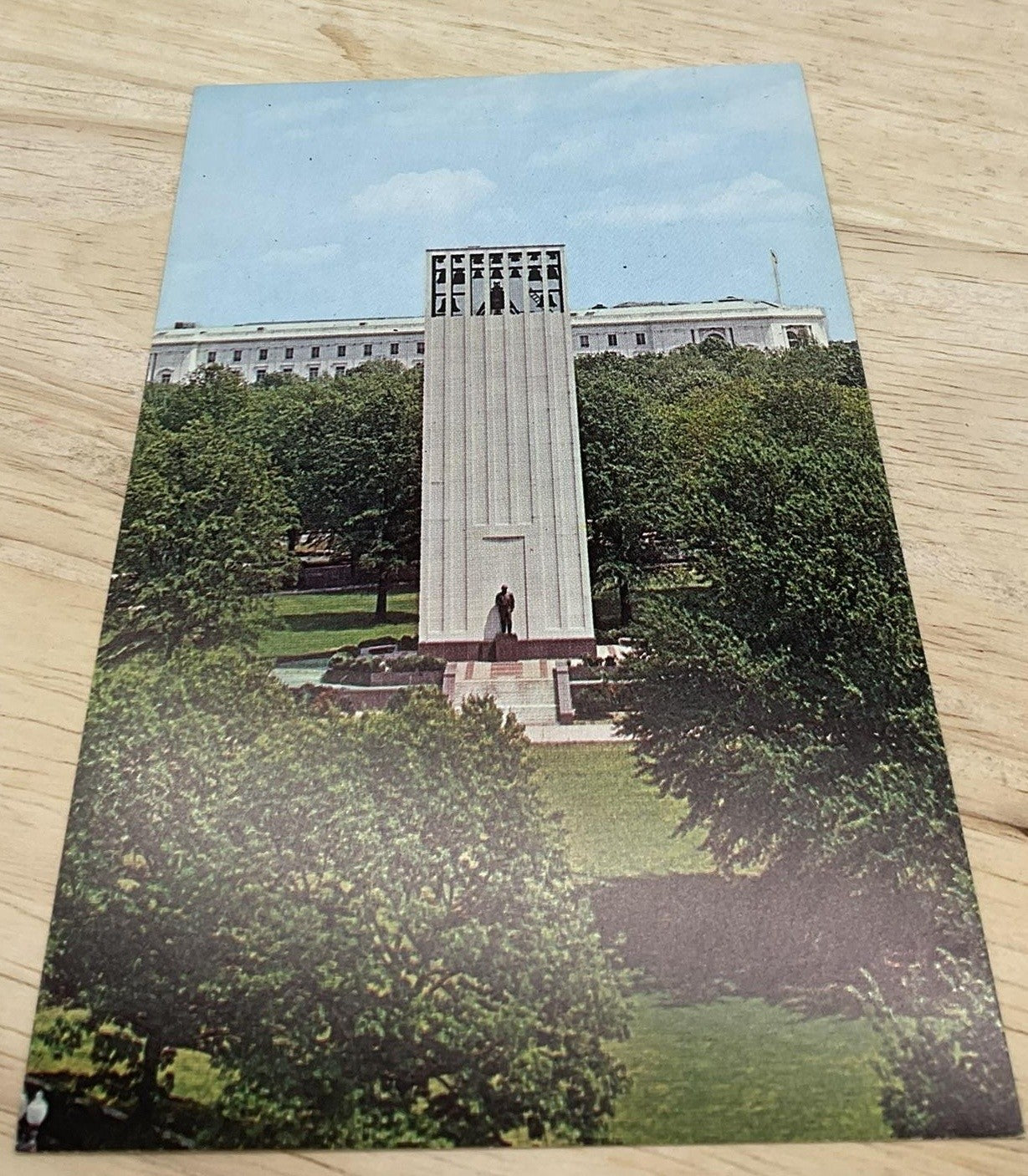 Vintage Taft Memorial Washington D.C. Prince Lithograph Postcard 5.5x3.5 In