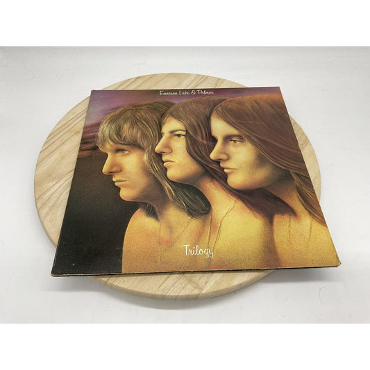 Emerson Lake & Palmer Trilogy Vintage Vinyl Record Prog Rock 1972 Cotillion
