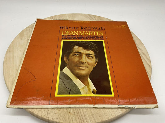 Dean Martin Welcome To My World 12" Vinyl LP Rise Records 1967 Album Vintage