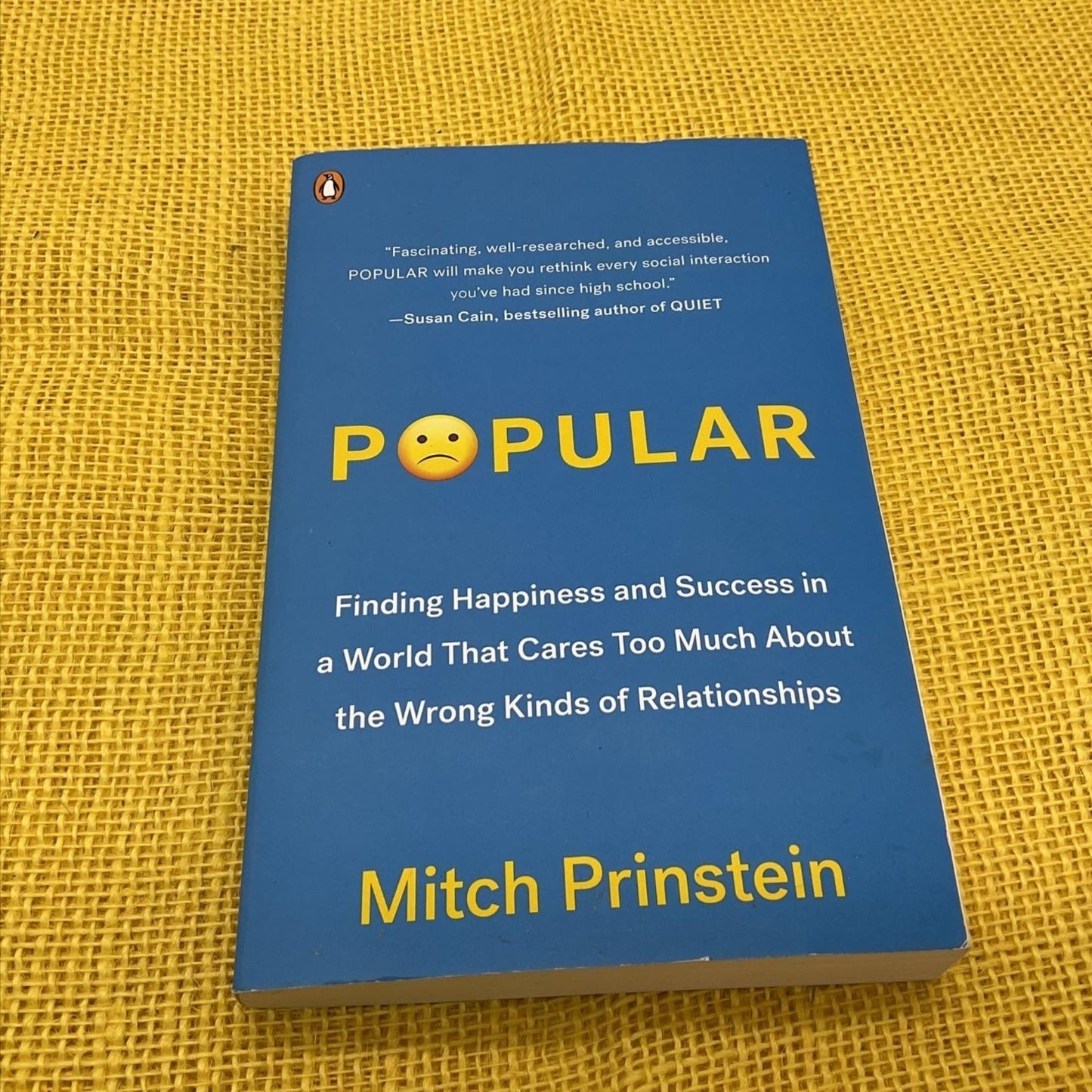 Popular Mitch Prinstein Paperback Psychology Happiness Success Relationships