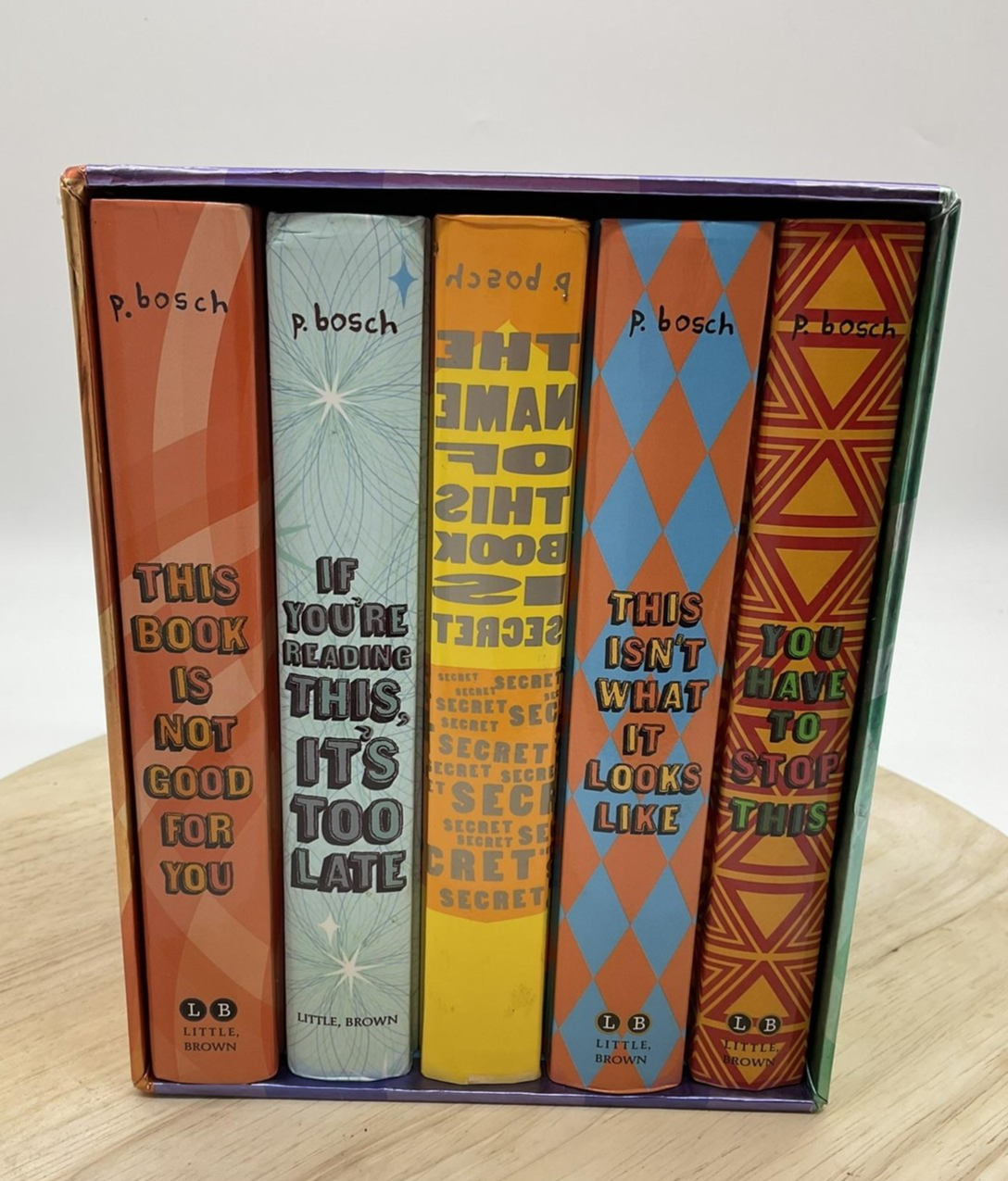 The Secret Series Complete Collection Pseudonymous Bosch Kids HC Box Set Books