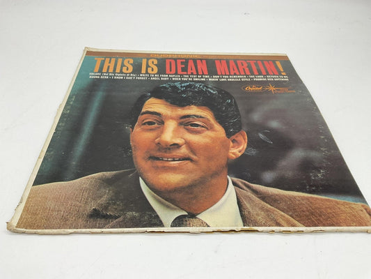 Vintage Dean Martin Vinyl Record This Is Dean Martin Capitol DT-1047 Star Line