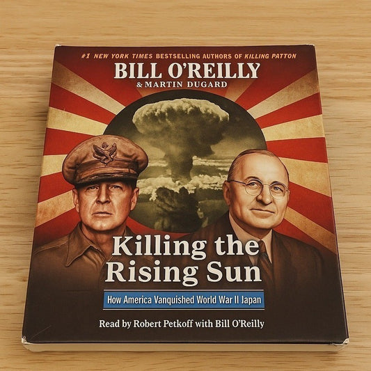 Killing the Rising Sun Audiobook Bill O'Reilly Martin Dugard 8 CD WWII 2016