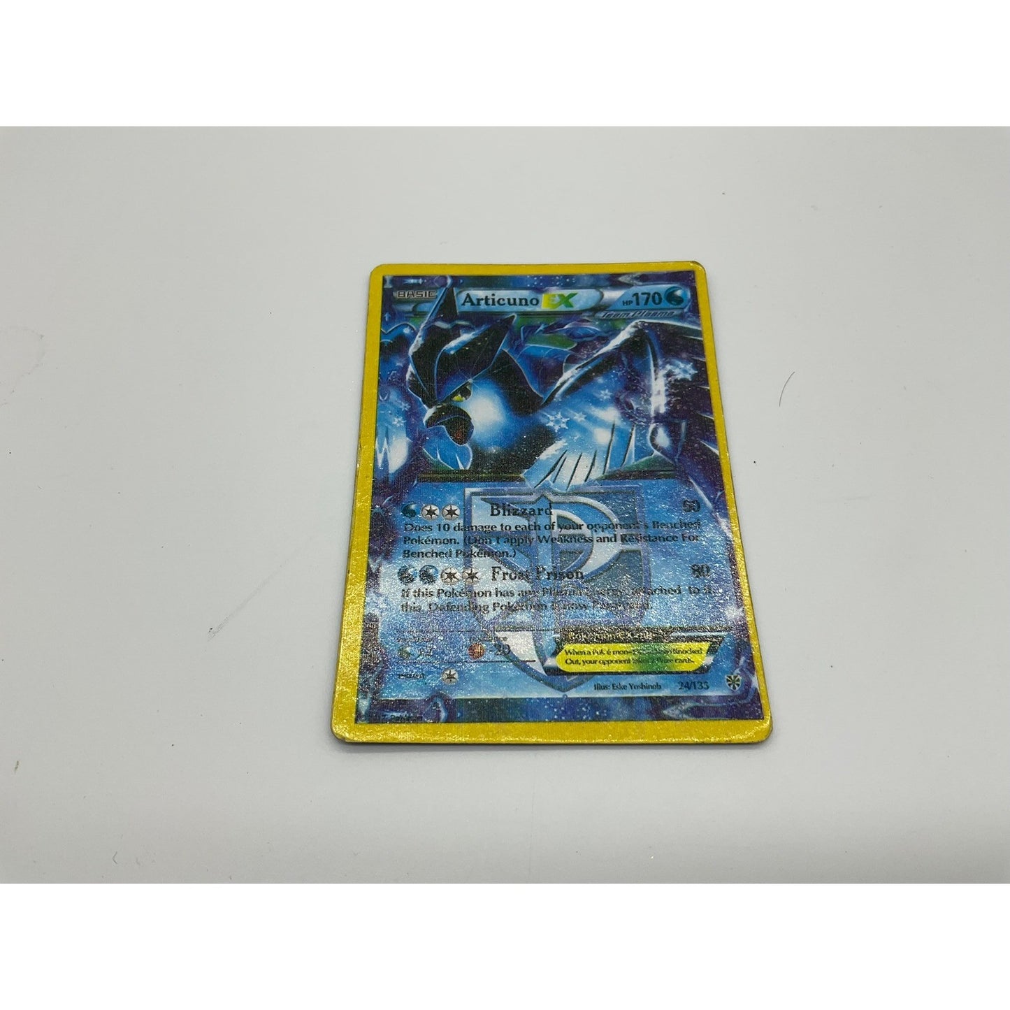 Pokemon Articuno EX Card Unisex OS Blue Plasma Storm 25/135 Full Art Holo Rare
