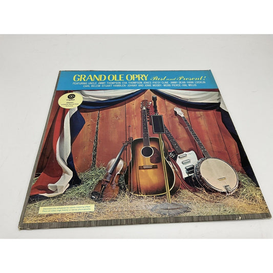 Grand Ole Opry Past And Present Vinyl Record LP Country Various Artists