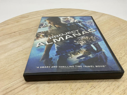 Project Almanac DVD 2015 Sci-Fi Thriller Movie PG-13 Widescreen Paramount NTSC