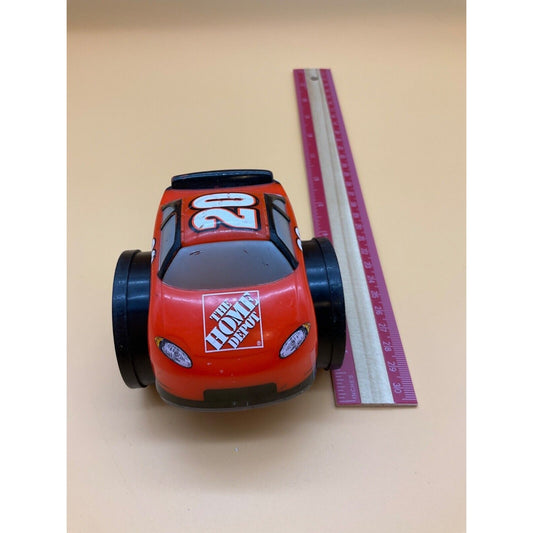 Fun Home Depot 20 Pull Toy Car, Self-Balances, Pull Back & Release, Minor Wear