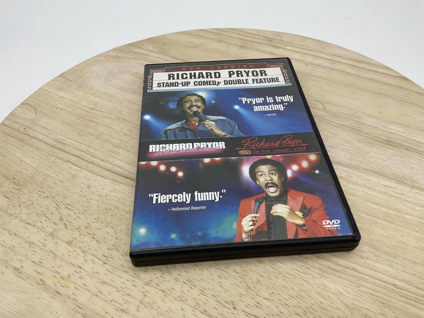 Richard Pryor Stand-Up Comedy Double Feature DVD 2-Disc R Rated Sony Full Screen