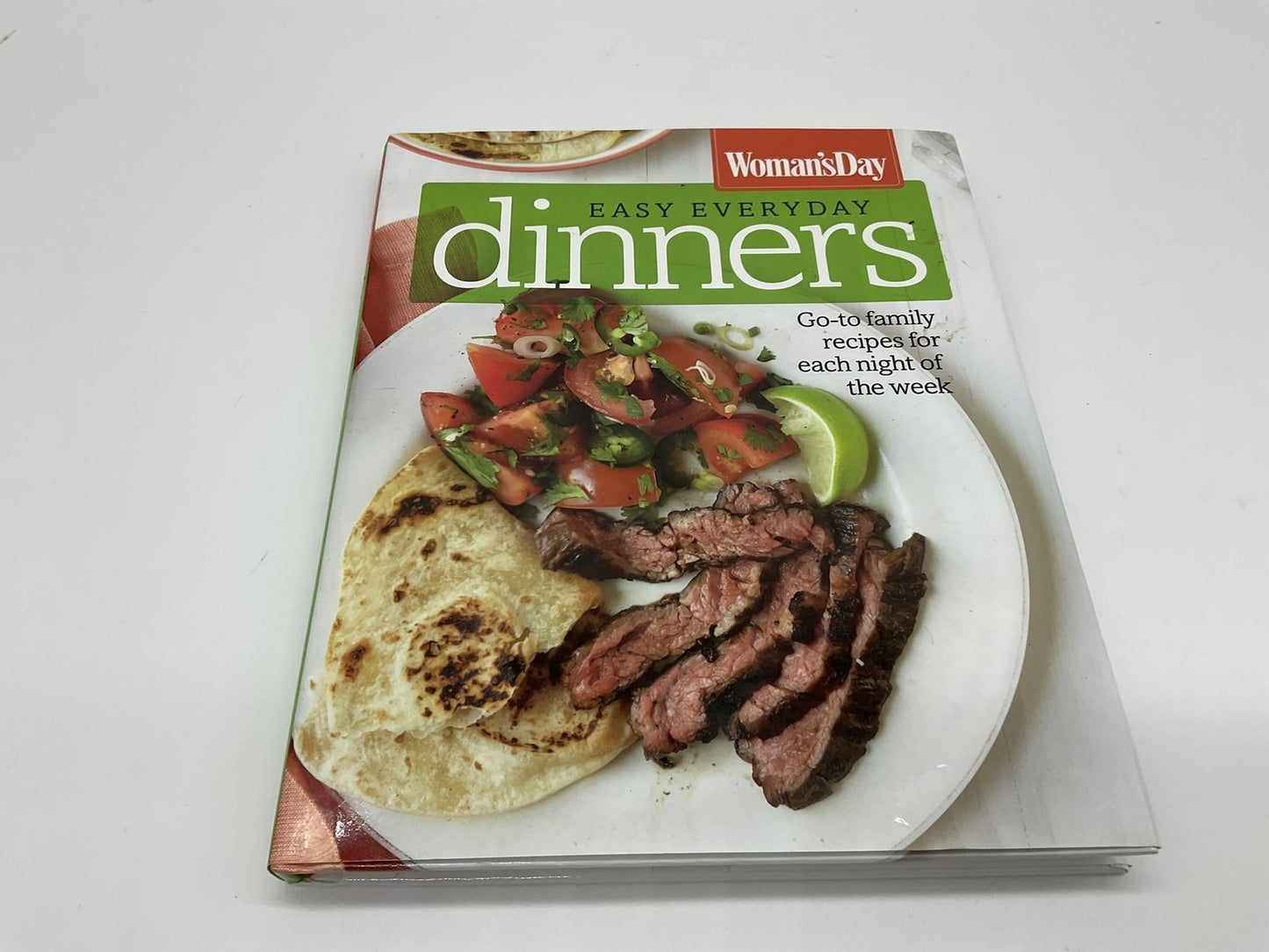 Woman's Day Easy Everyday Dinners Cookbook Hardcover Family Meals Quick Recipes