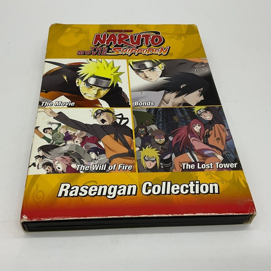 Viz Media Naruto Shippuden Rasengan Collection DVD 4-Disc Movie Box Set Multi