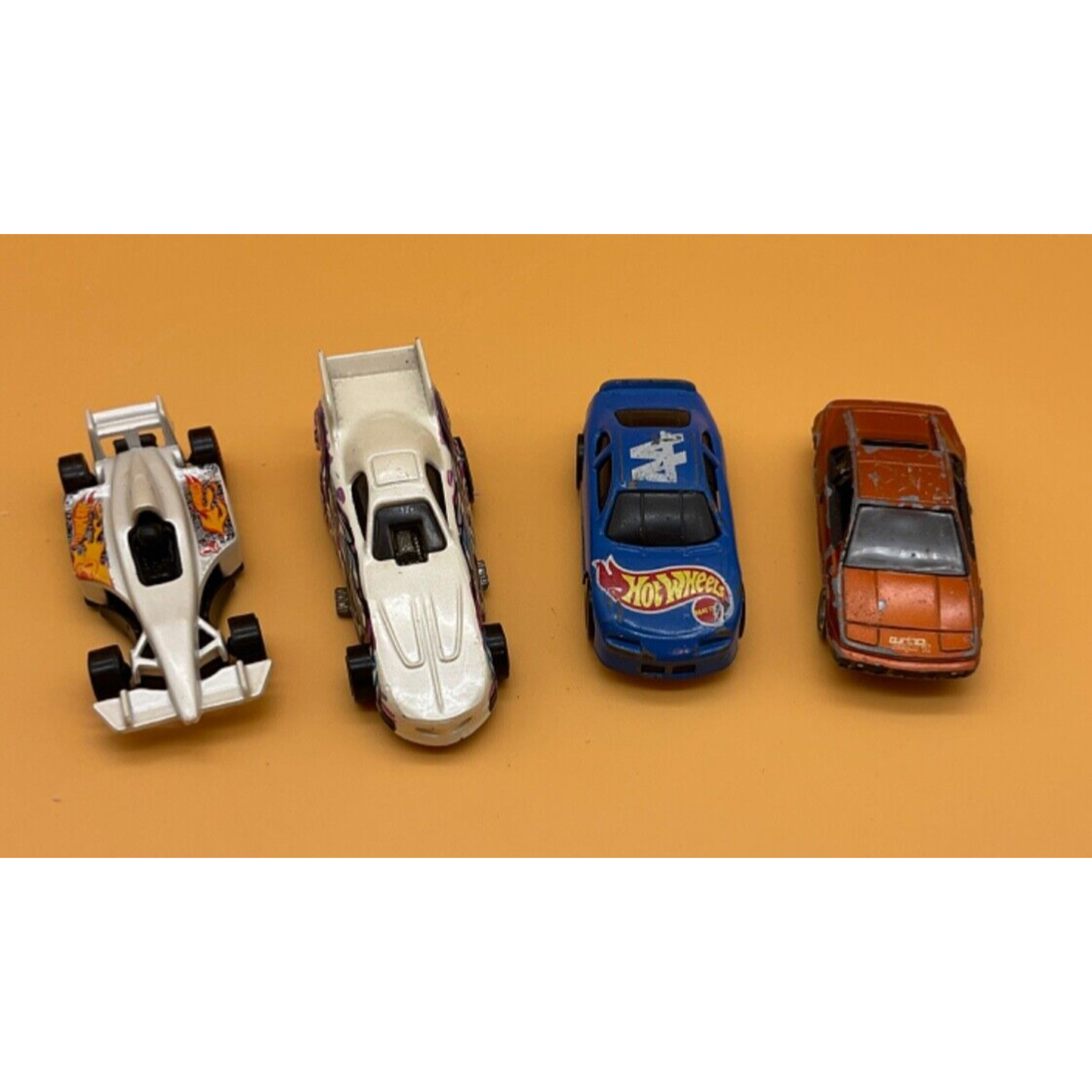 VTN Hot Wheels Collection: 1977 Metallic Flame Dragster, 1998 Mattel & McDonald