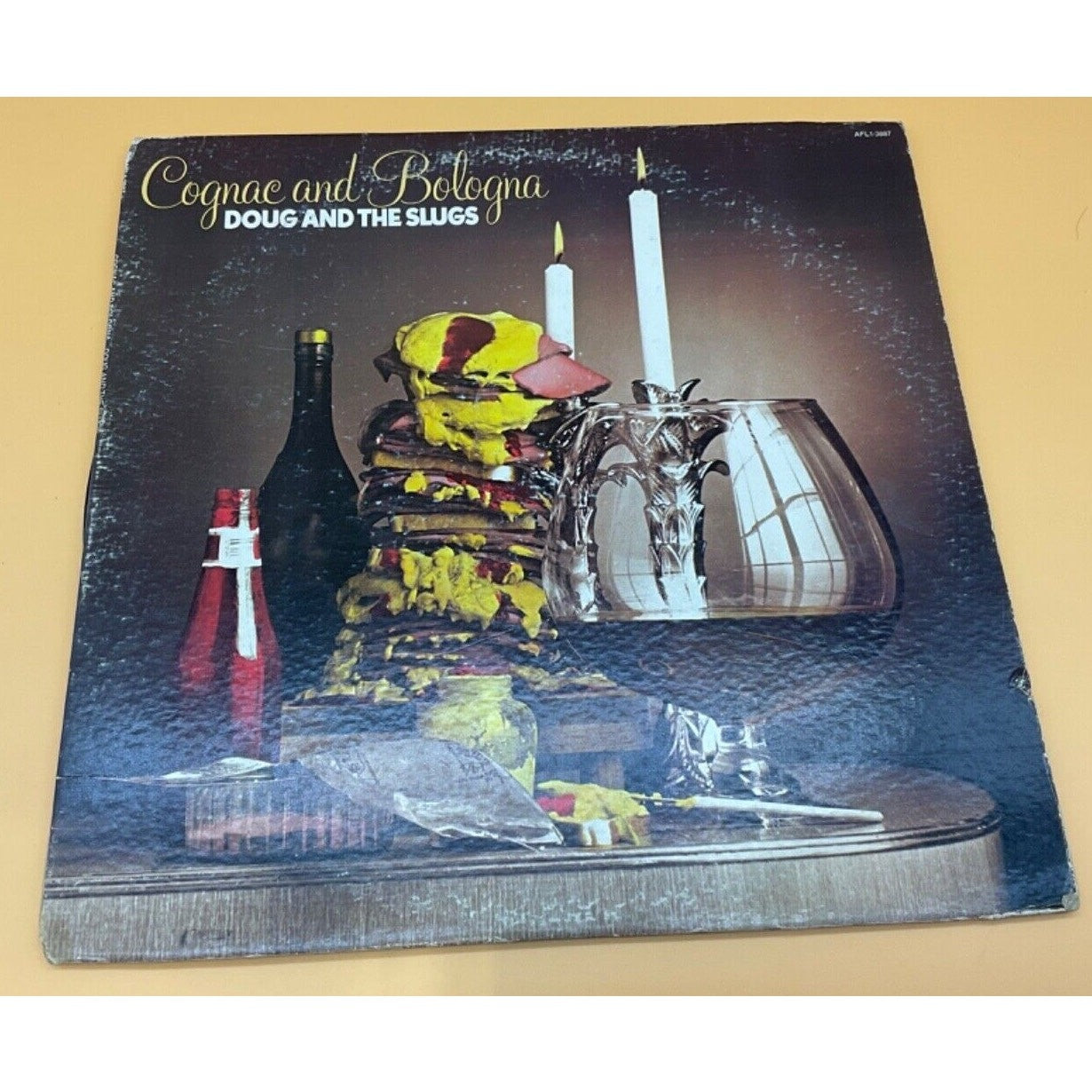 Vintage Doug & The Slugs Vinyl LP Cognac and Bologna 33 RPM RCA 3887