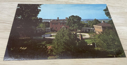 Vintage Tryon Palace New Bern North Carolina Photochrome Postcard 5.5x3.5 In