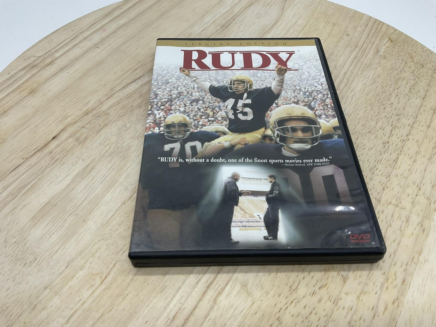 Rudy Special Edition DVD Sean Astin Sports Drama PG Widescreen TriStar Color