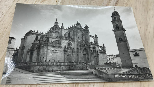 Vintage Jerez De La Frontera Templo Colegial Ediciones Sicilia B&W RPPC5 .5x3.5