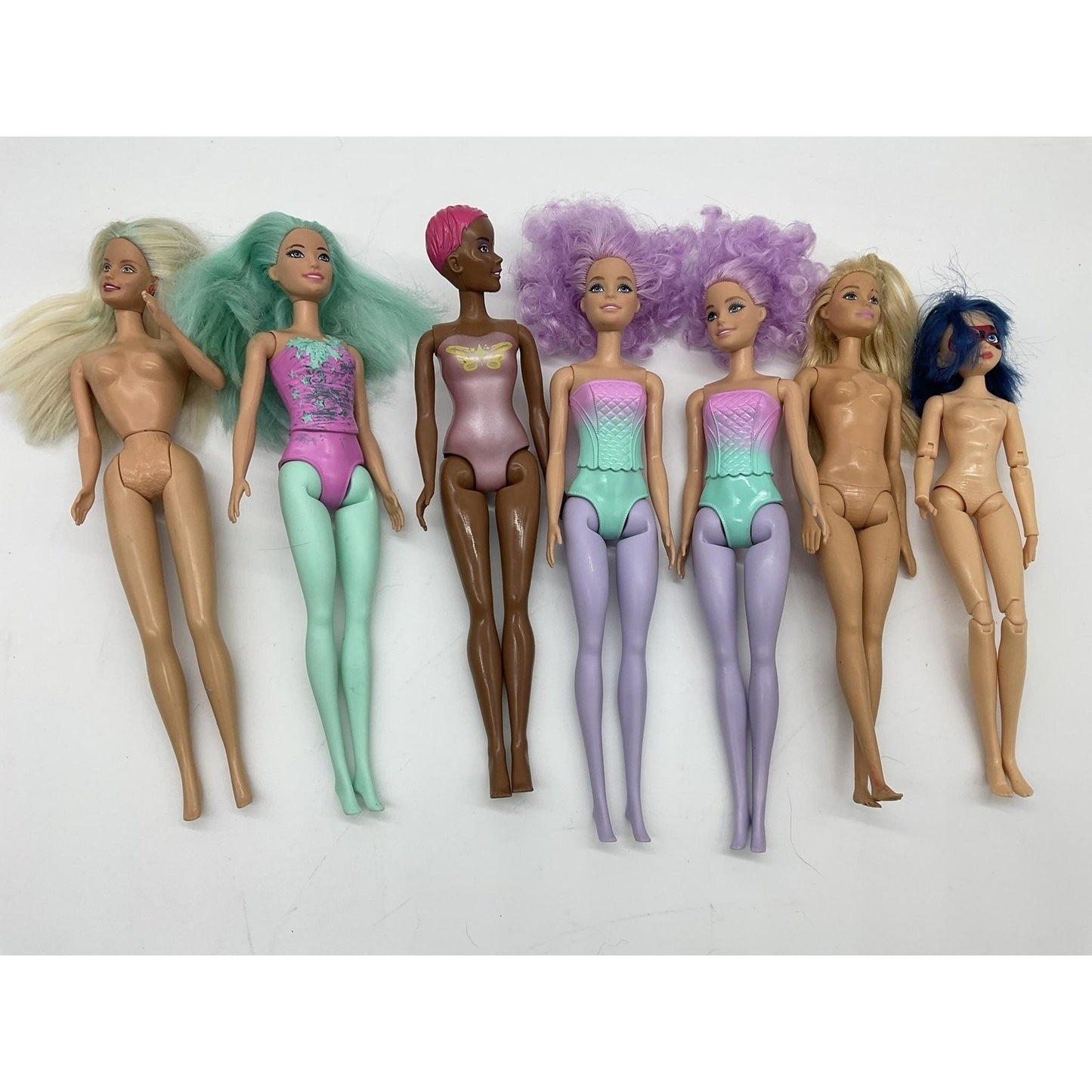 Barbie Mattel11.5" Dolls Lot Barbie Dates from 2020-2021 & One 1966