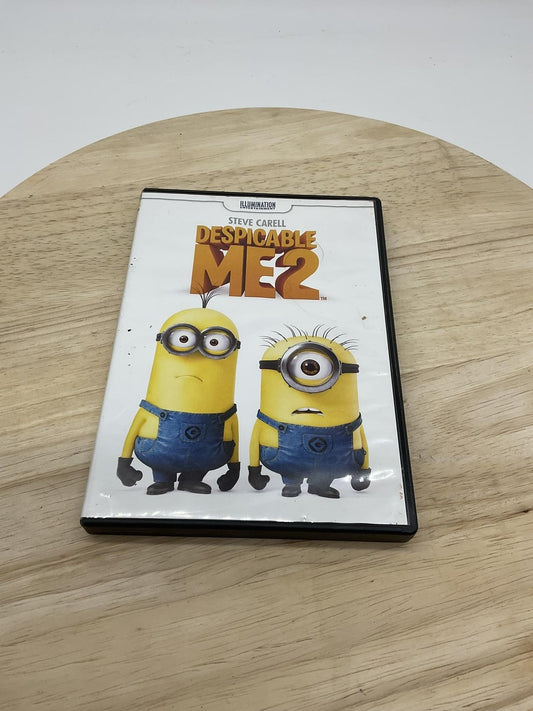 Despicable Me 2 DVD 2013 Steve Carell Illumination Animated Movie PG Widescreen