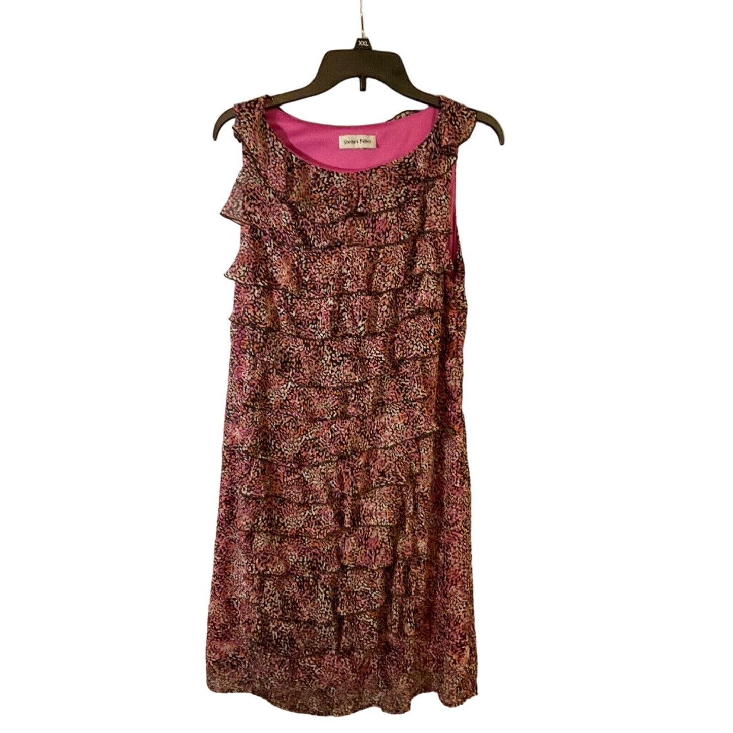 Shelby & Palmer Ruffled Junior Dress 16 or Women Small? see measurements, Lined