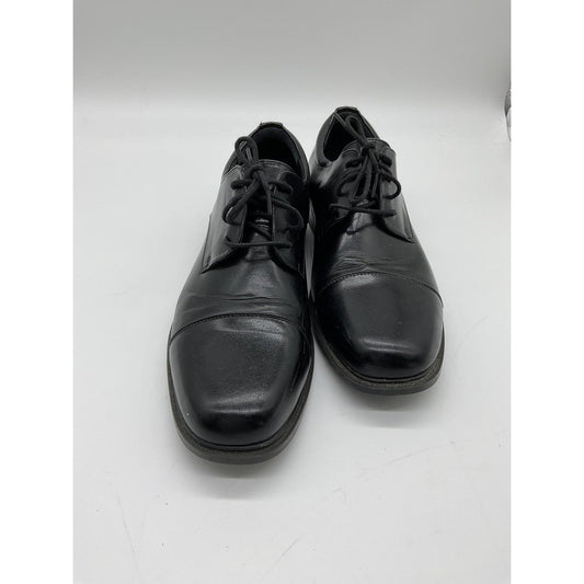 Croft & Barrow Dress Shoes Mens Size 12 Wide Black Oxford Lace Up Comfort Formal